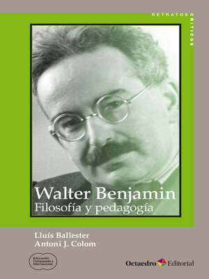 cover image of Walter Benjamin